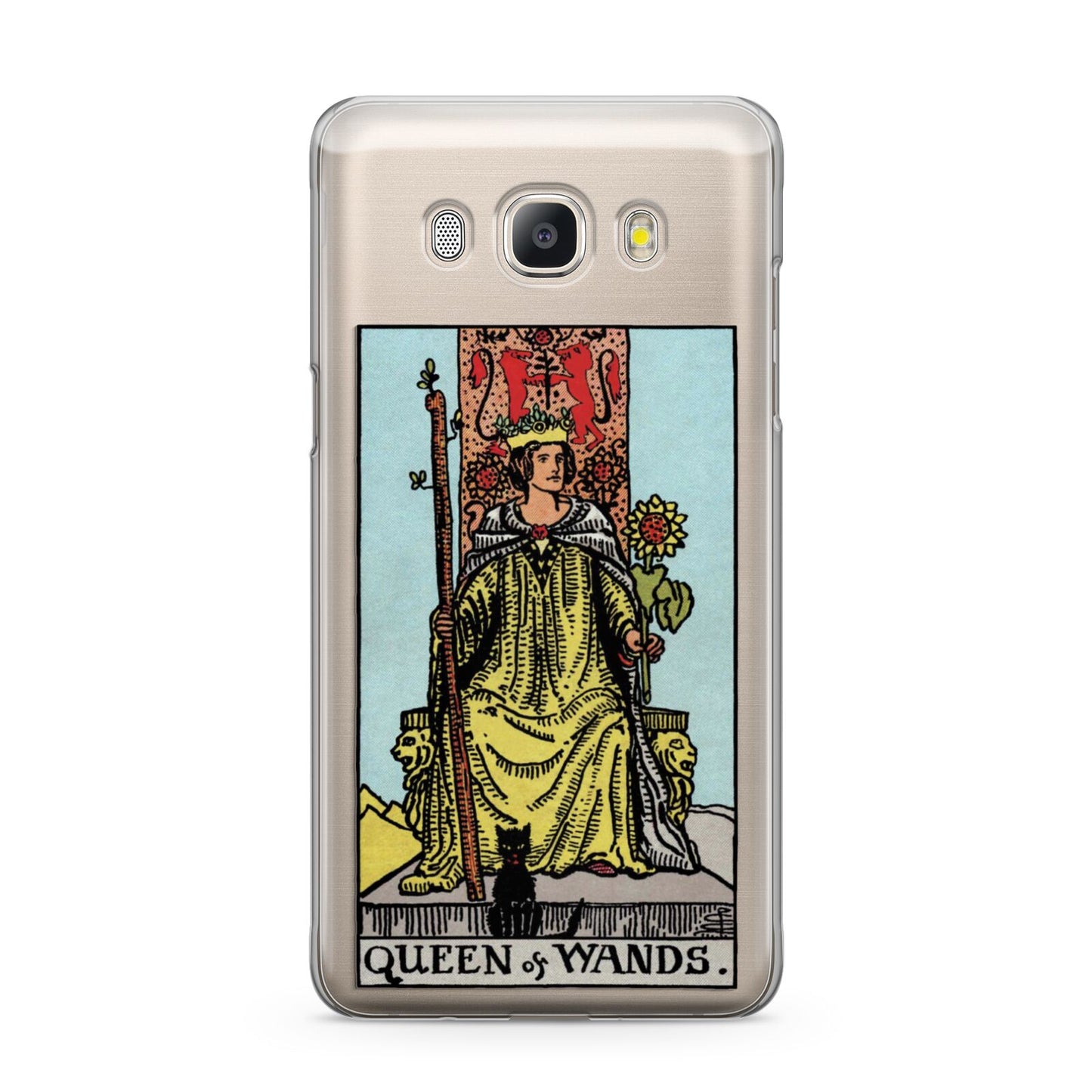 Queen of Wands Tarot Card Samsung Galaxy J5 2016 Case