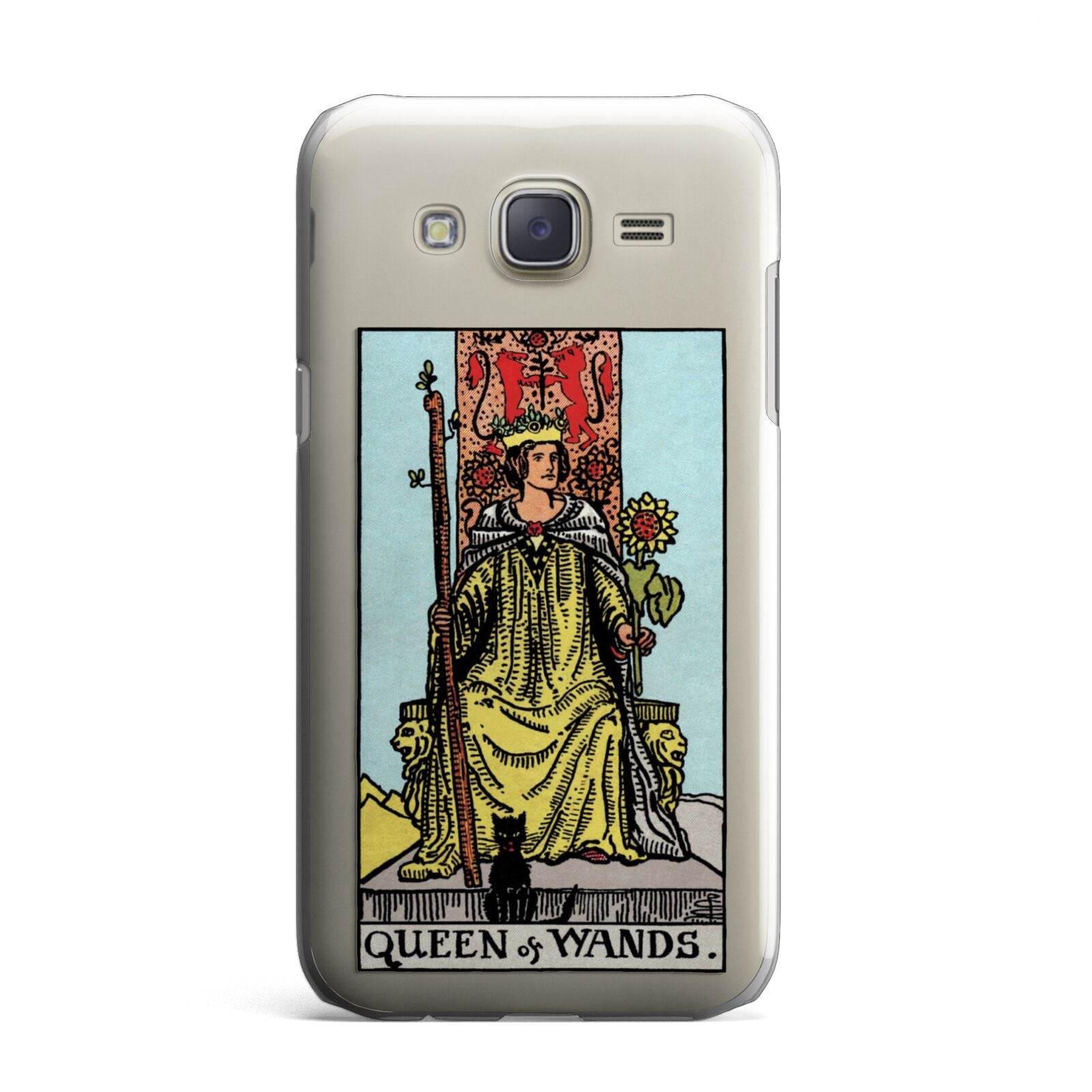 Queen of Wands Tarot Card Samsung Galaxy J7 Case