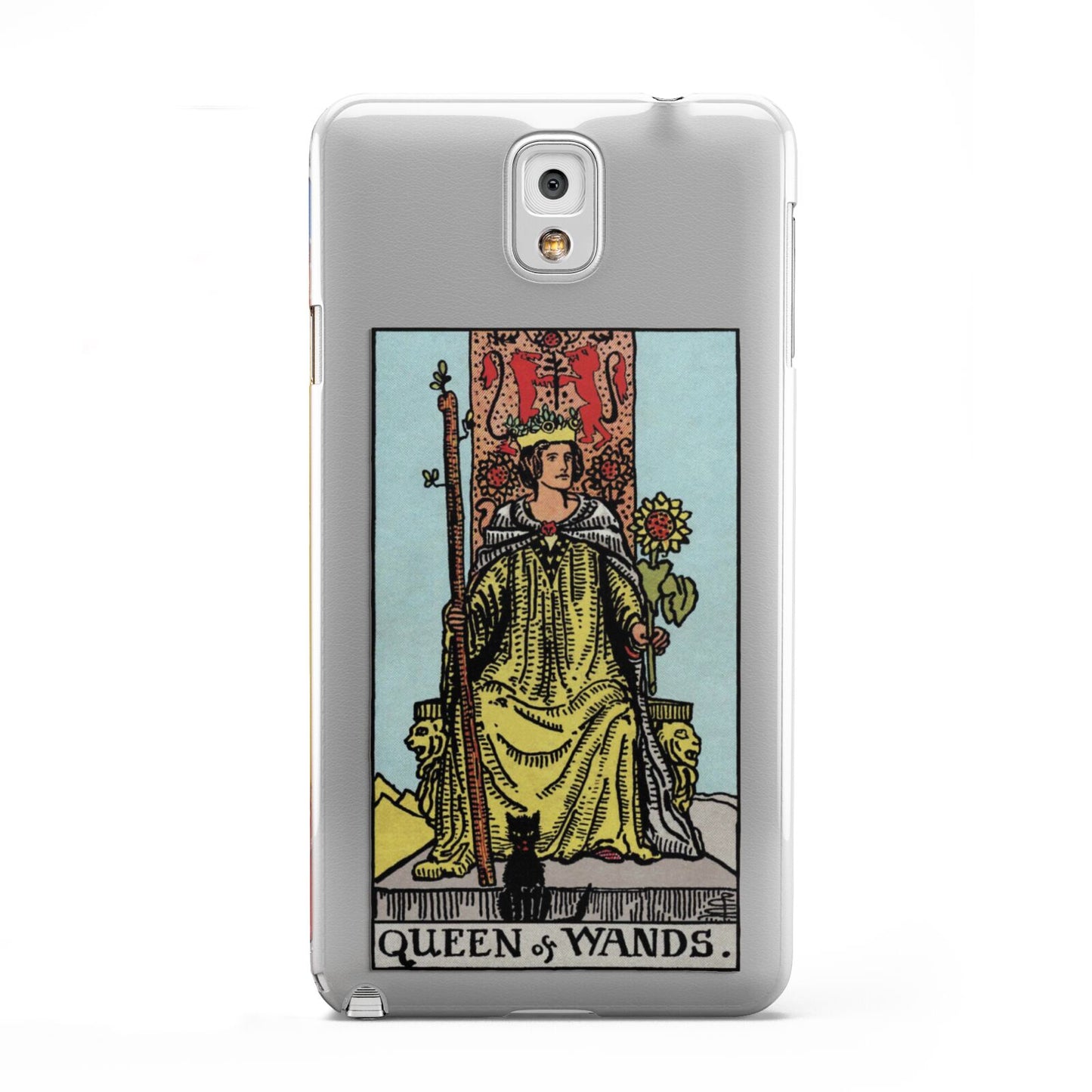 Queen of Wands Tarot Card Samsung Galaxy Note 3 Case