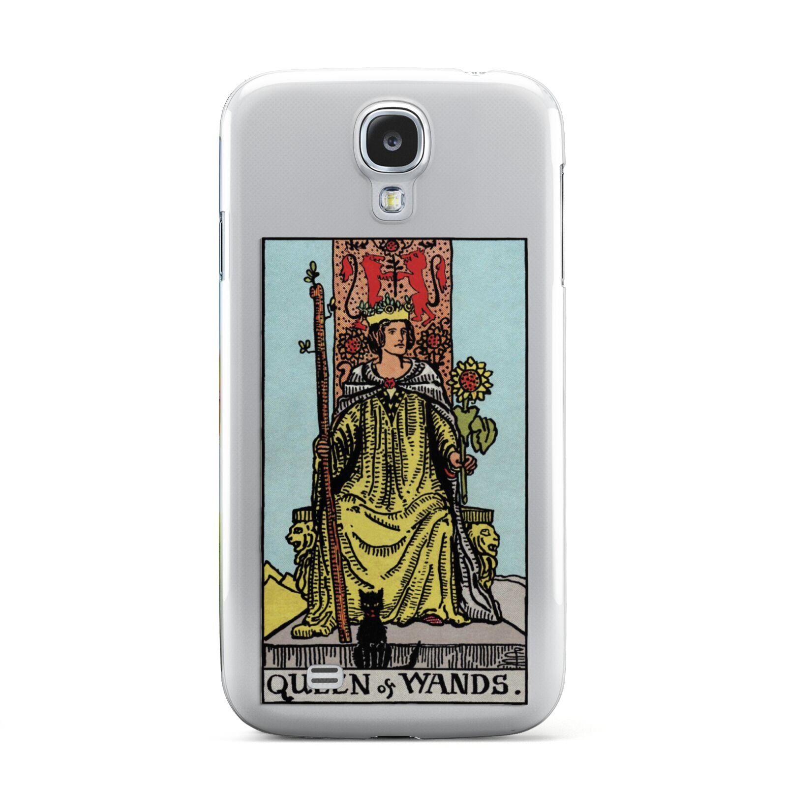 Queen of Wands Tarot Card Samsung Galaxy S4 Case