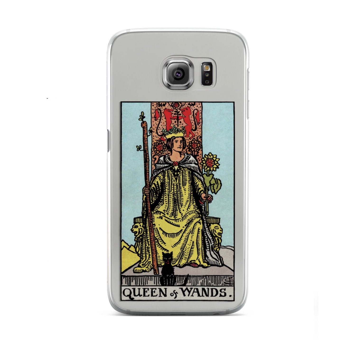 Queen of Wands Tarot Card Samsung Galaxy S6 Case