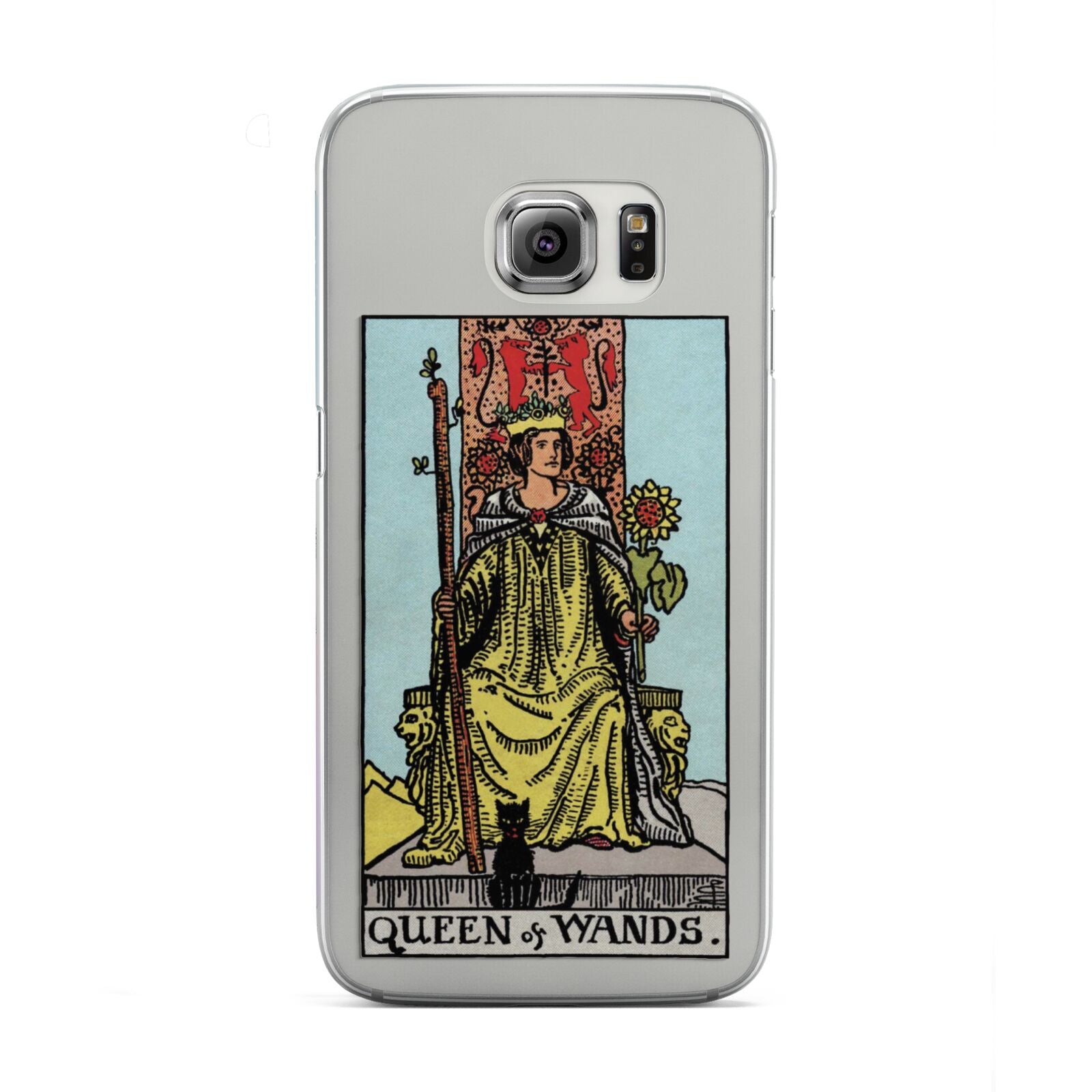 Queen of Wands Tarot Card Samsung Galaxy S6 Edge Case