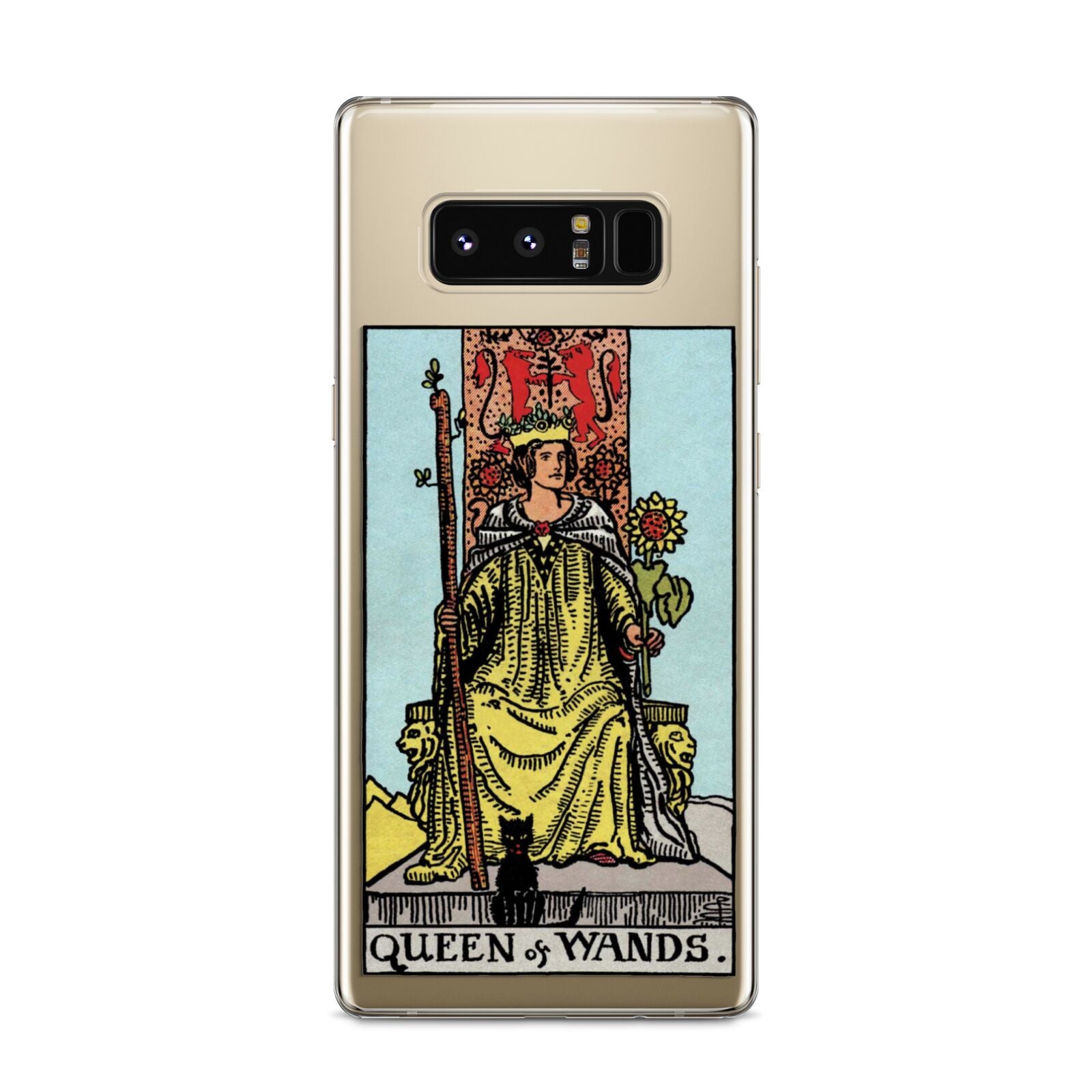 Queen of Wands Tarot Card Samsung Galaxy S8 Case