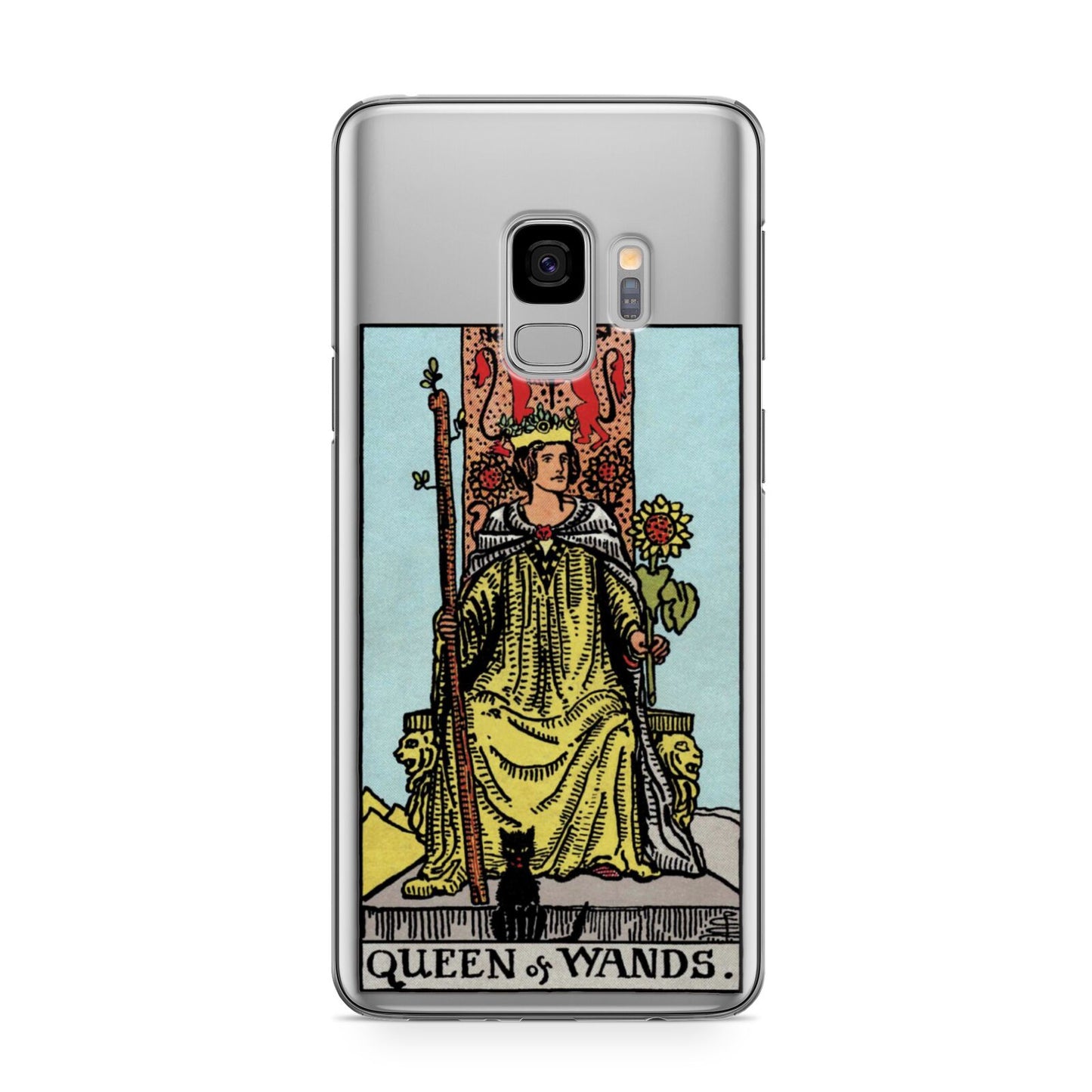 Queen of Wands Tarot Card Samsung Galaxy S9 Case