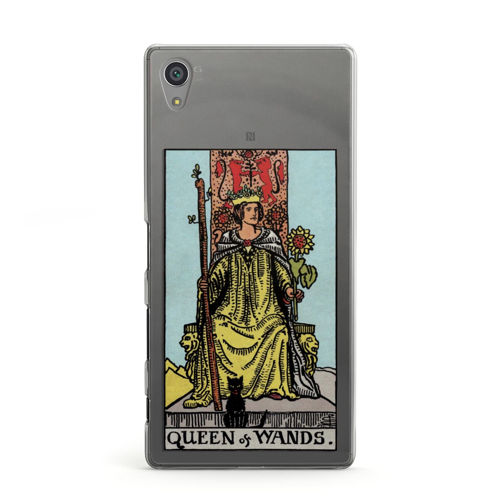 Queen of Wands Tarot Card Sony Xperia Case