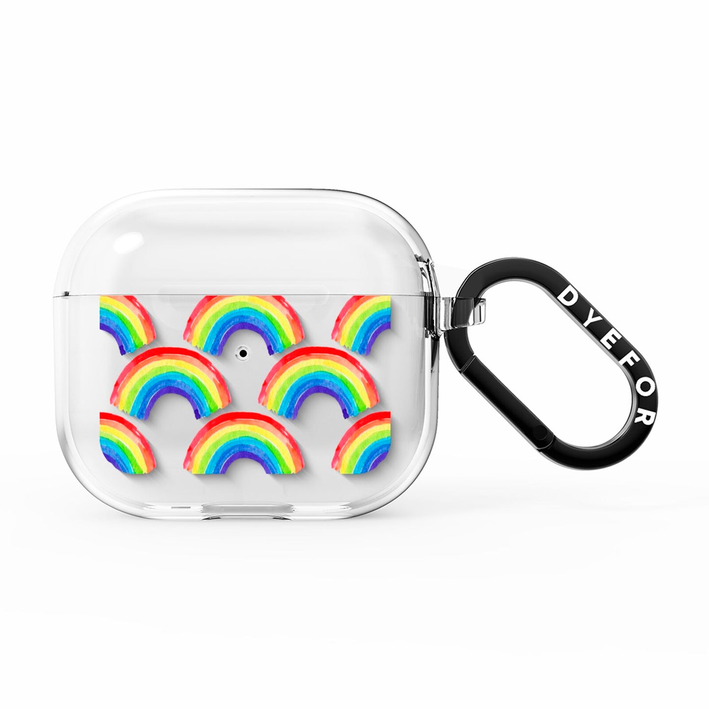 Rainbow AirPods Clear Case 3rd Gen