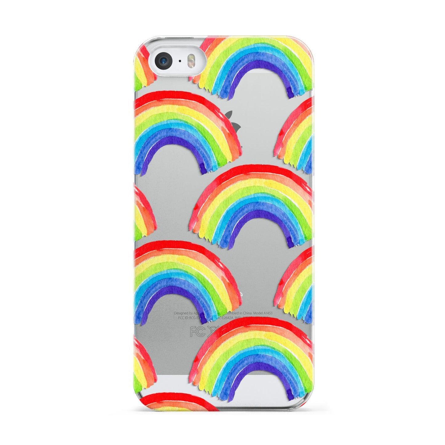 Rainbow Apple iPhone 5 Case