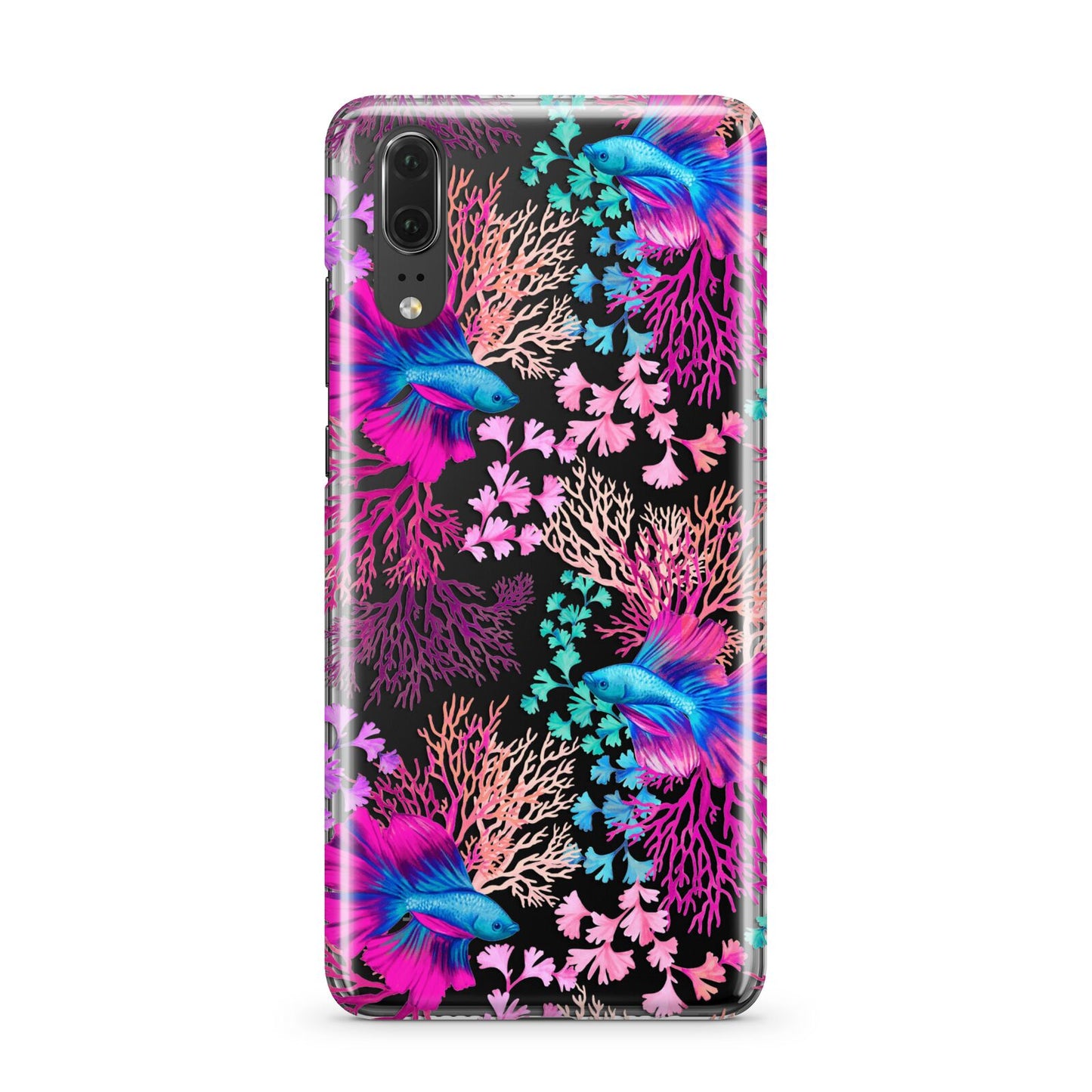 Rainbow Fish Huawei P20 Phone Case