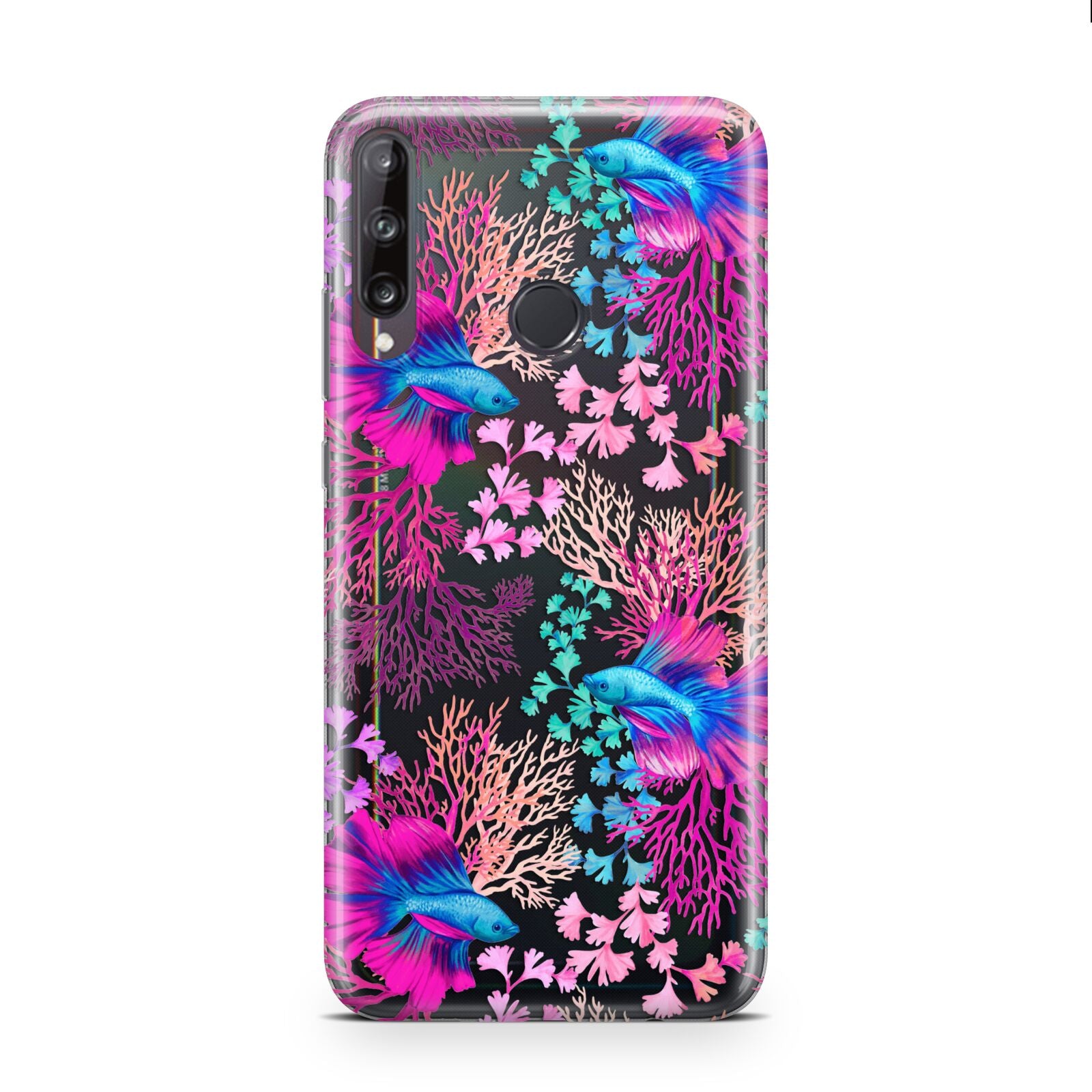 Rainbow Fish Huawei P40 Lite E Phone Case