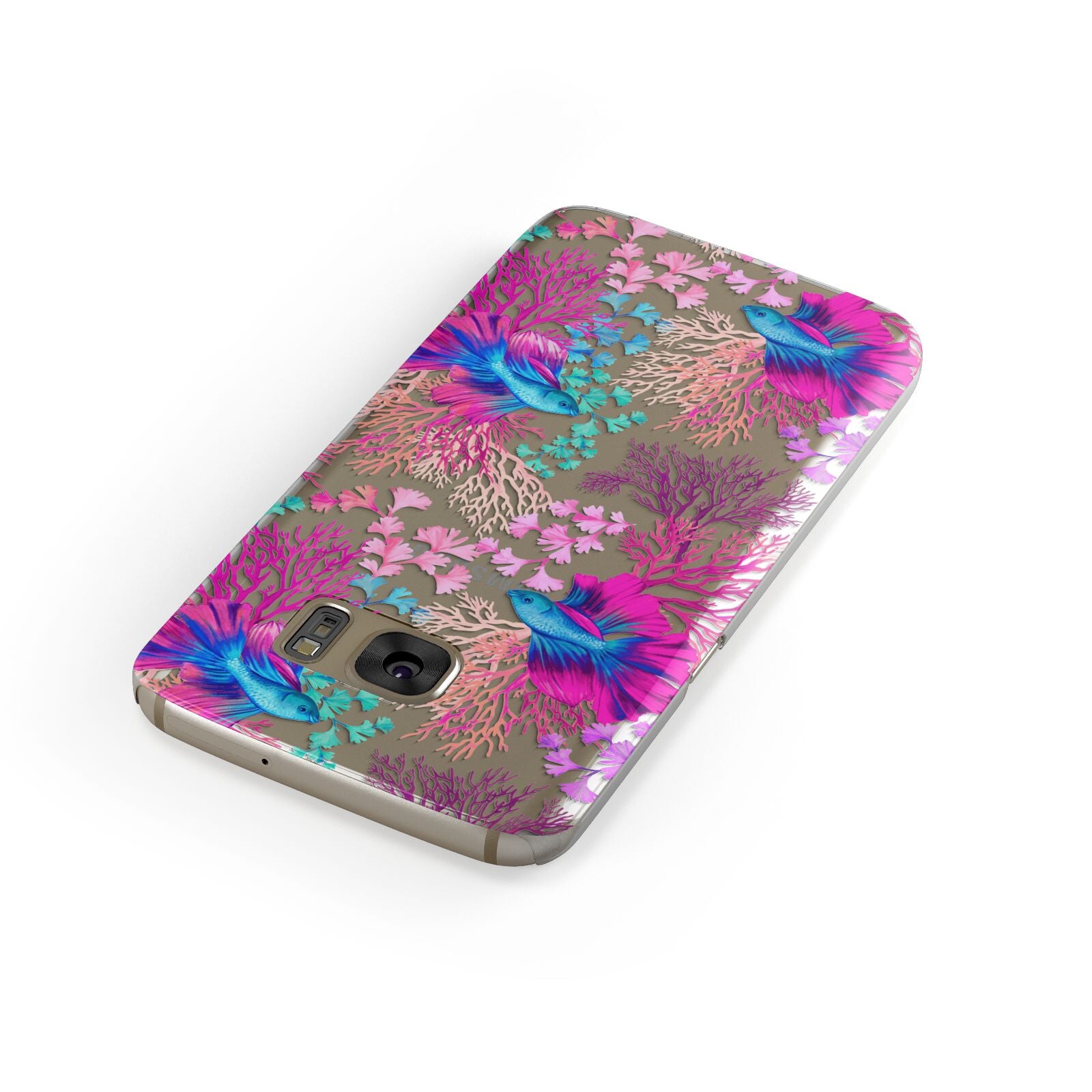 Rainbow Fish Samsung Galaxy Case Front Close Up