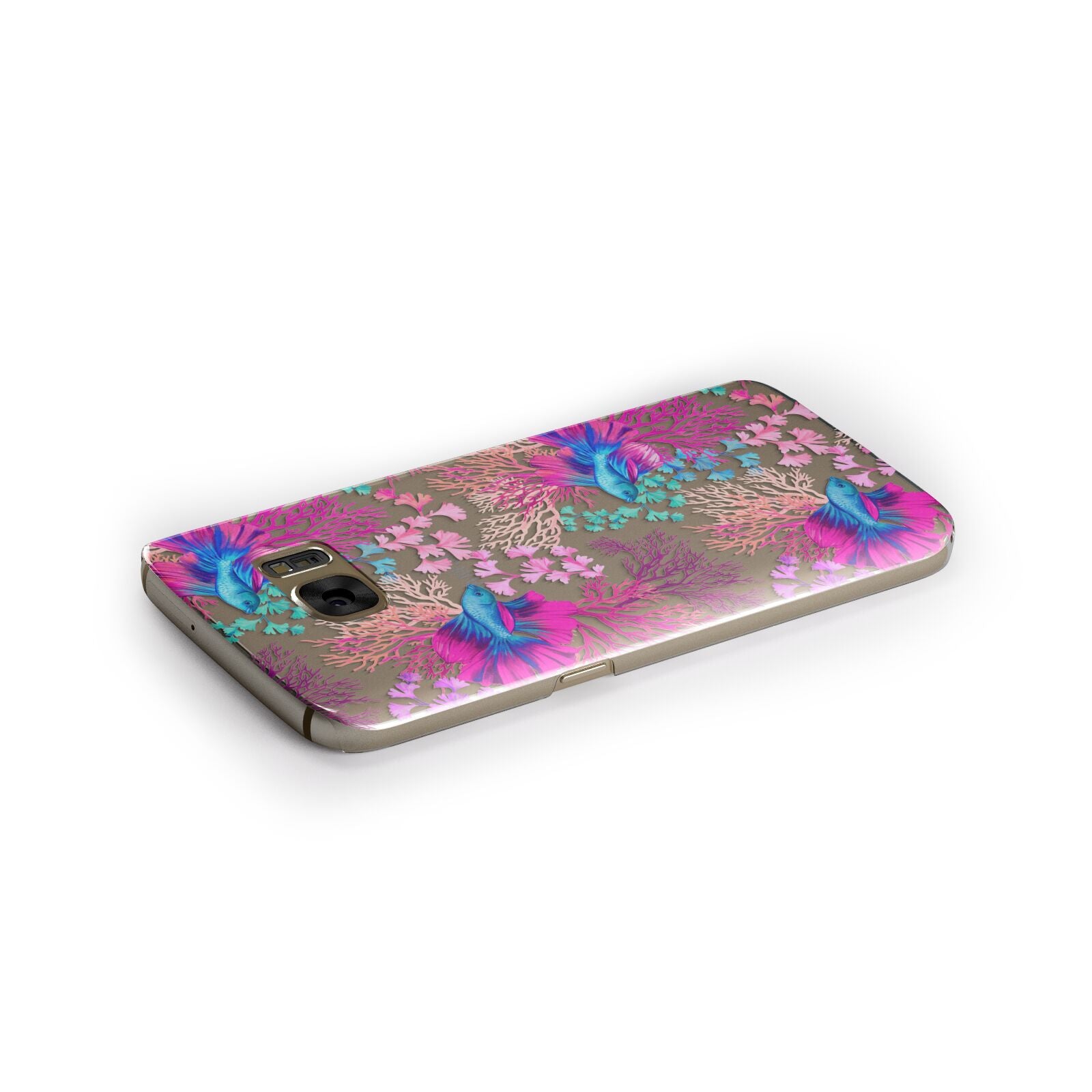 Rainbow Fish Samsung Galaxy Case Side Close Up