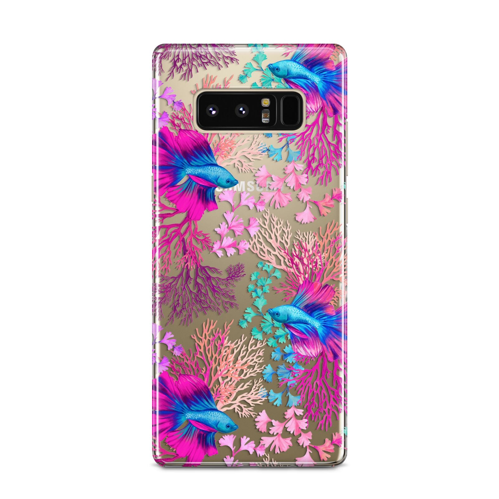 Rainbow Fish Samsung Galaxy Note 8 Case