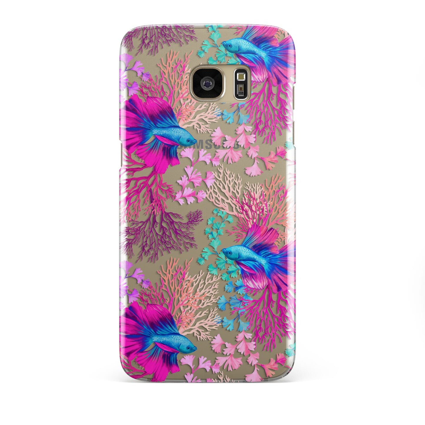 Rainbow Fish Samsung Galaxy S7 Edge Case