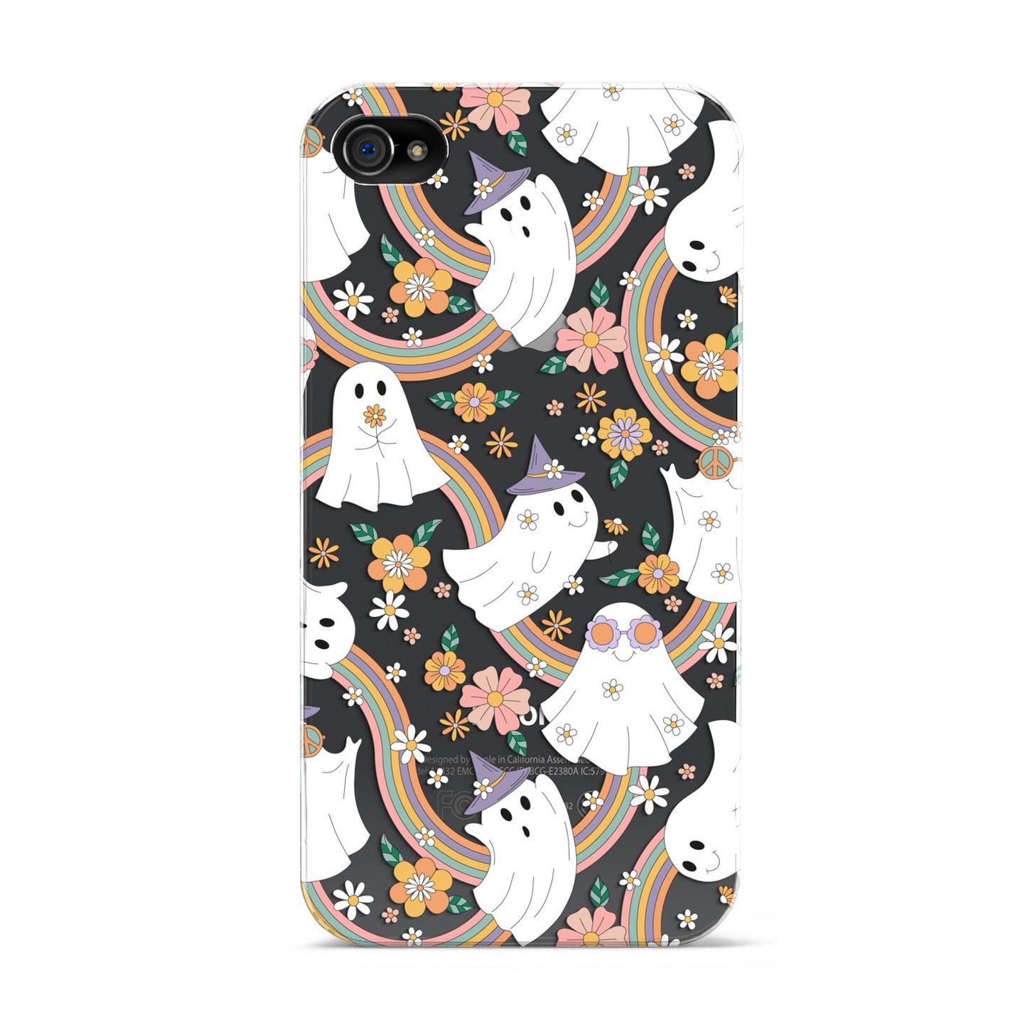 Rainbow Ghost Apple iPhone 4s Case