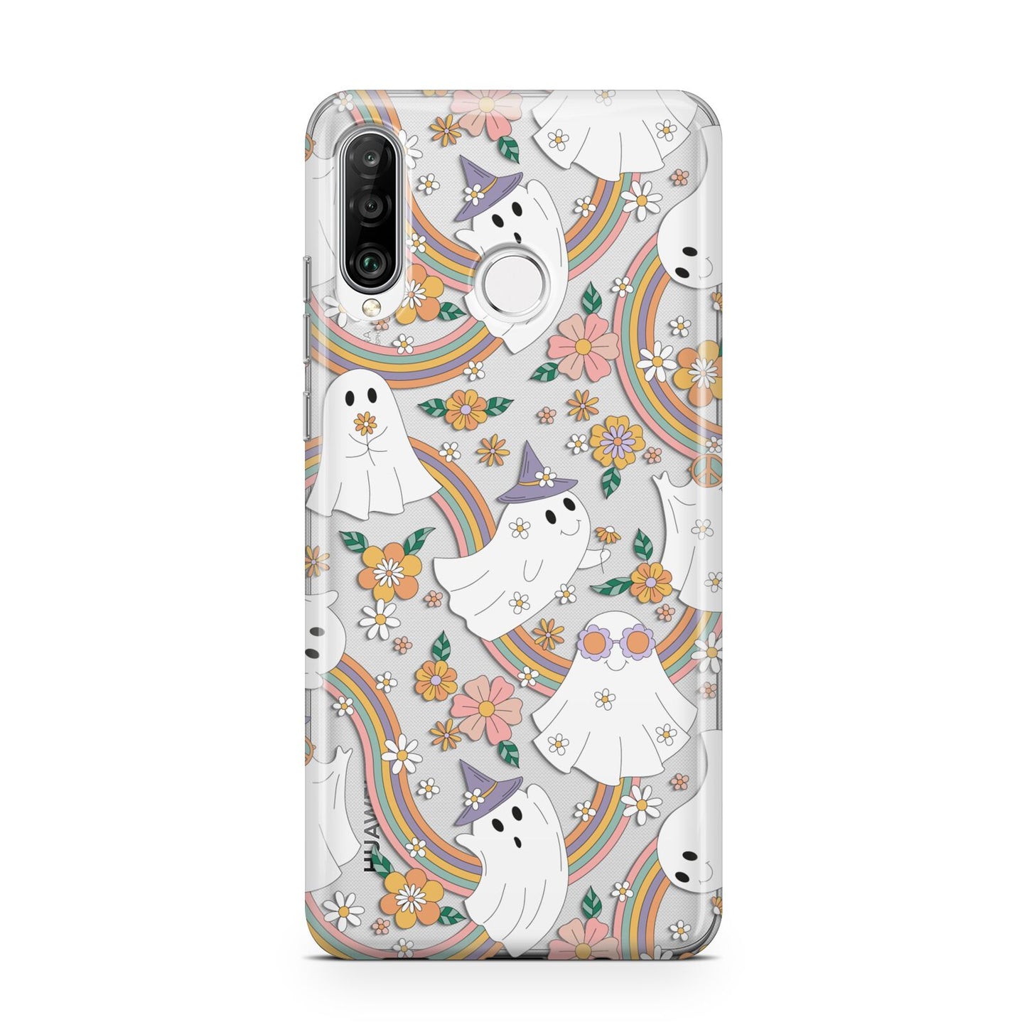 Rainbow Ghost Huawei P30 Lite Phone Case