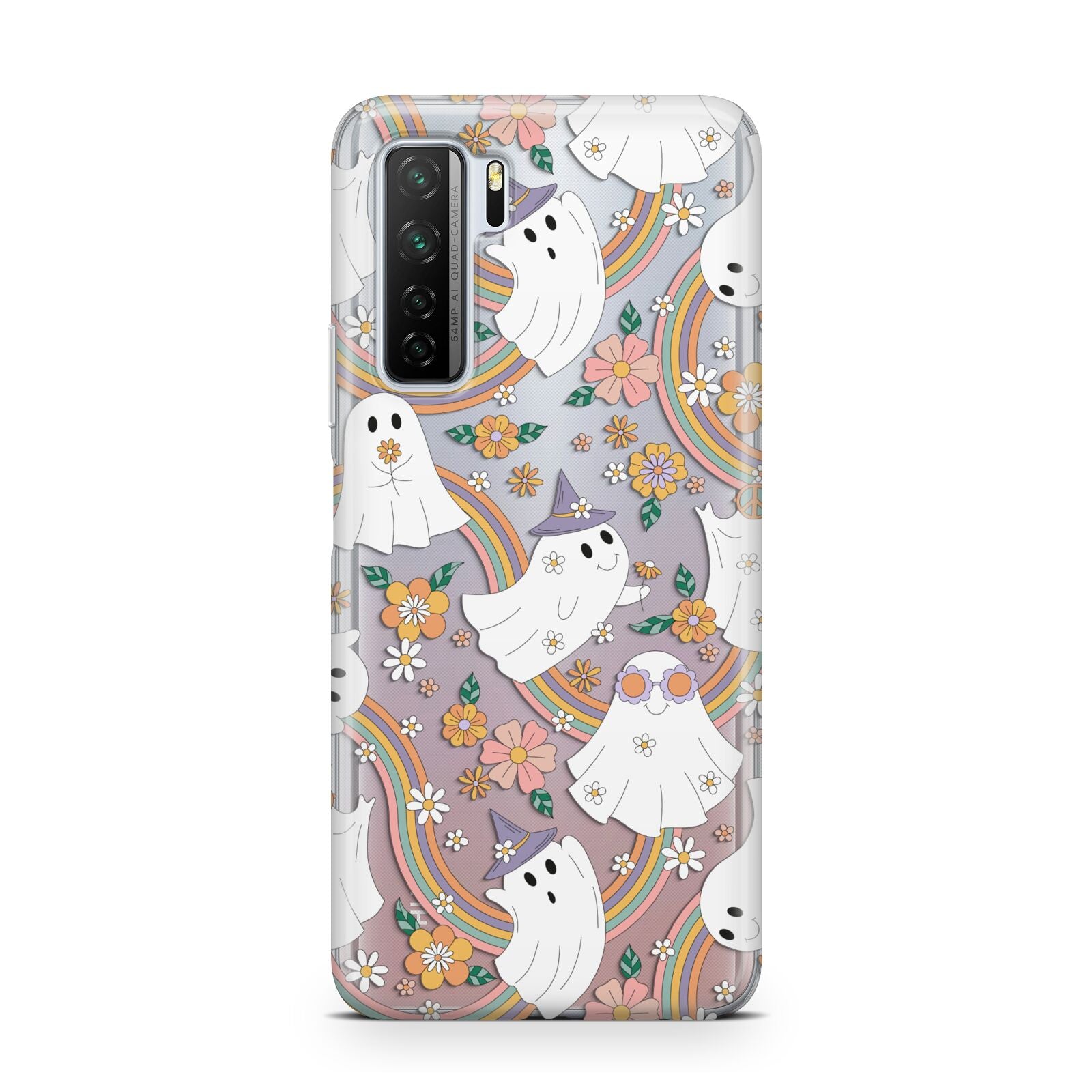 Rainbow Ghost Huawei P40 Lite 5G Phone Case