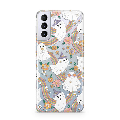 Rainbow Ghost Samsung S21 Plus Case