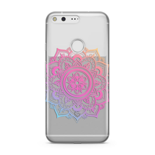 Rainbow Mandala Google Pixel Case