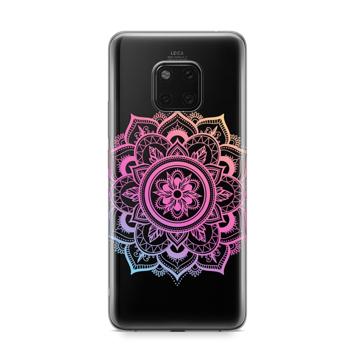 Rainbow Mandala Huawei Mate 20 Pro Phone Case