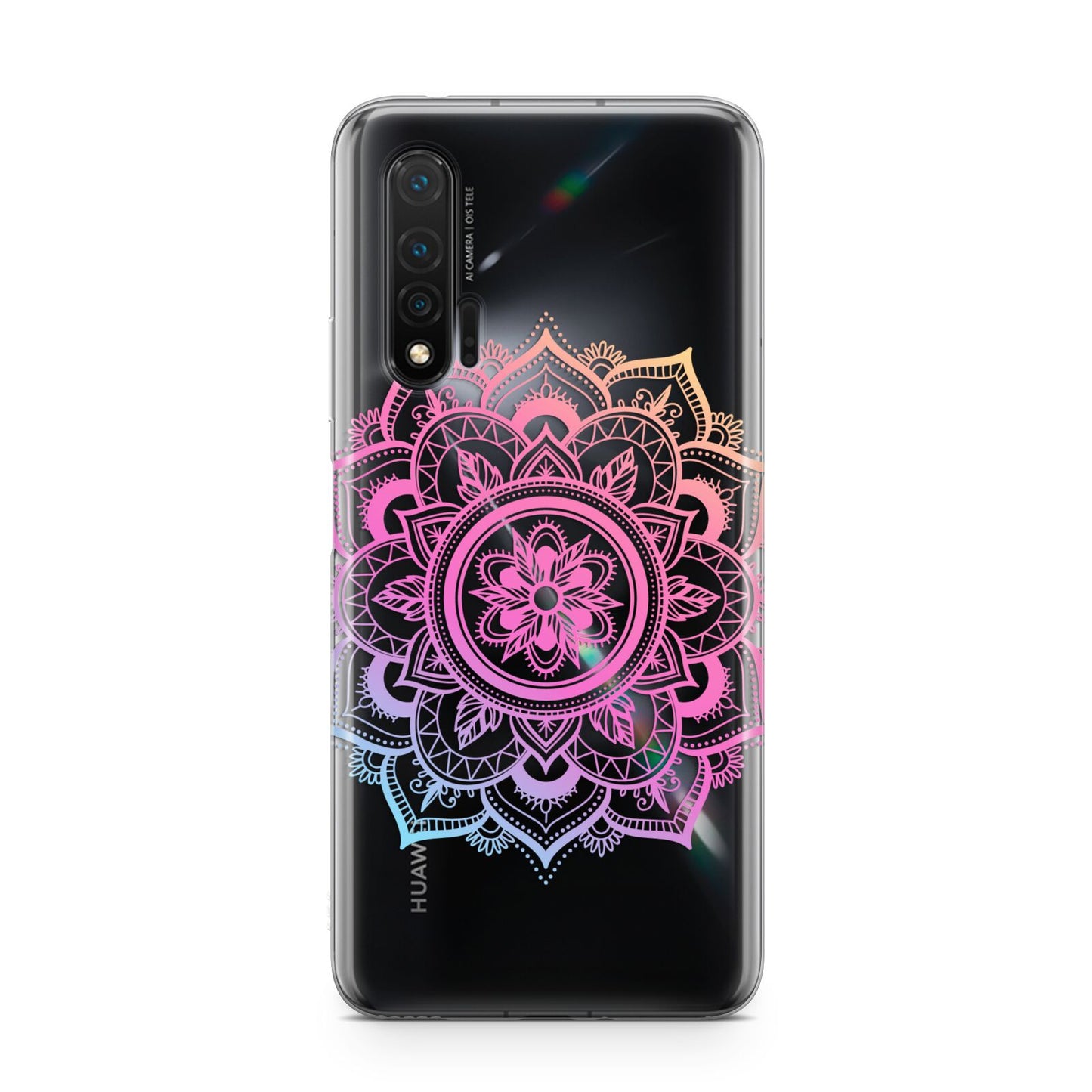 Rainbow Mandala Huawei Nova 6 Phone Case