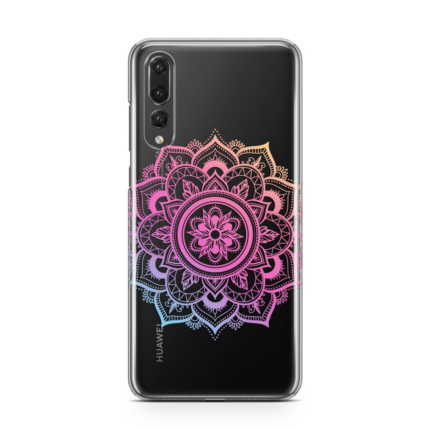 Rainbow Mandala Huawei P20 Pro Phone Case