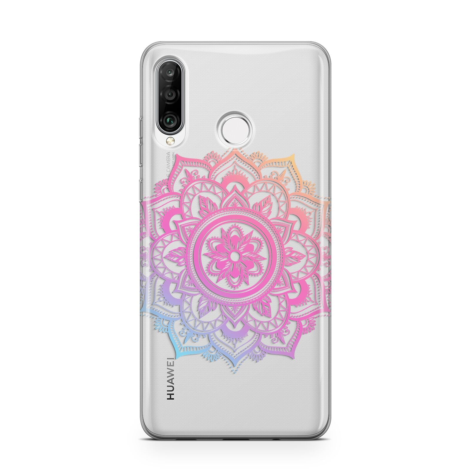 Rainbow Mandala Huawei P30 Lite Phone Case