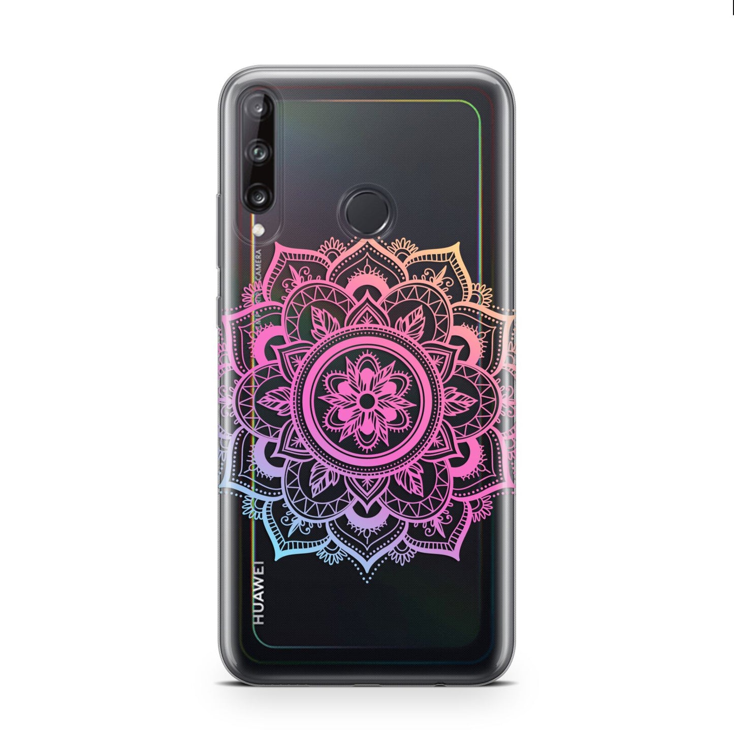 Rainbow Mandala Huawei P40 Lite E Phone Case