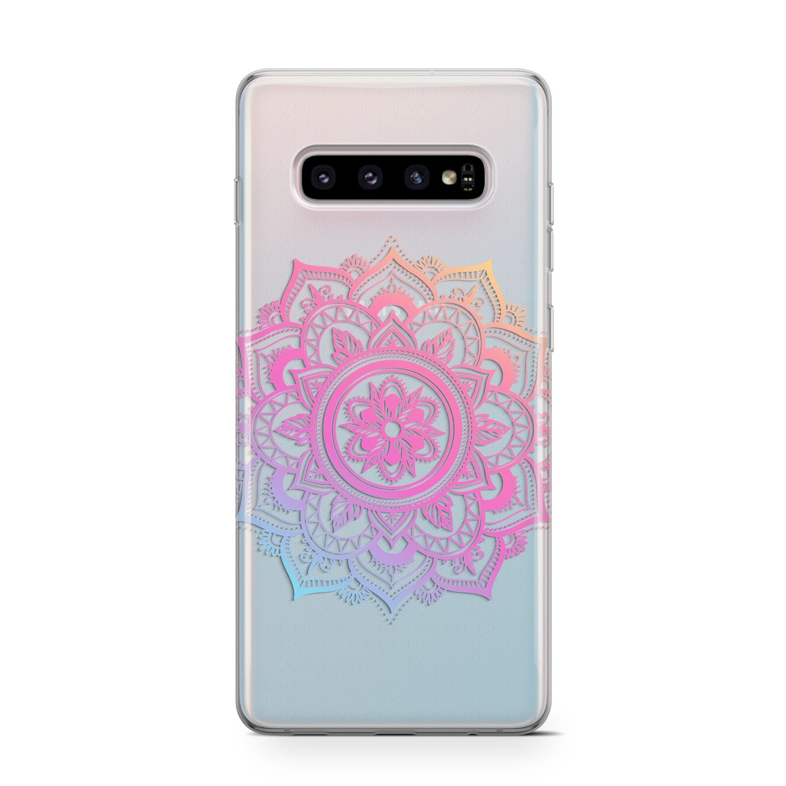 Rainbow Mandala Protective Samsung Galaxy Case