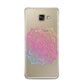 Rainbow Mandala Samsung Galaxy A3 2016 Case on gold phone