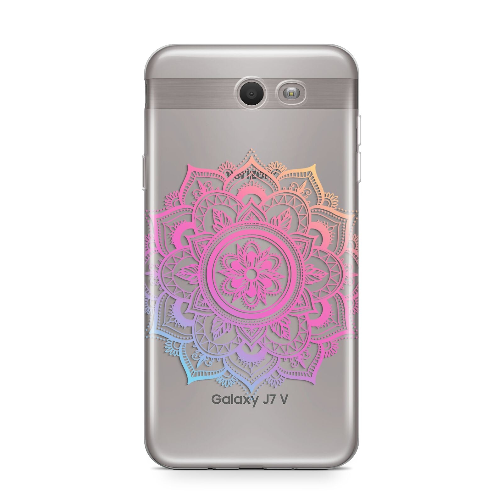 Rainbow Mandala Samsung Galaxy J7 2017 Case