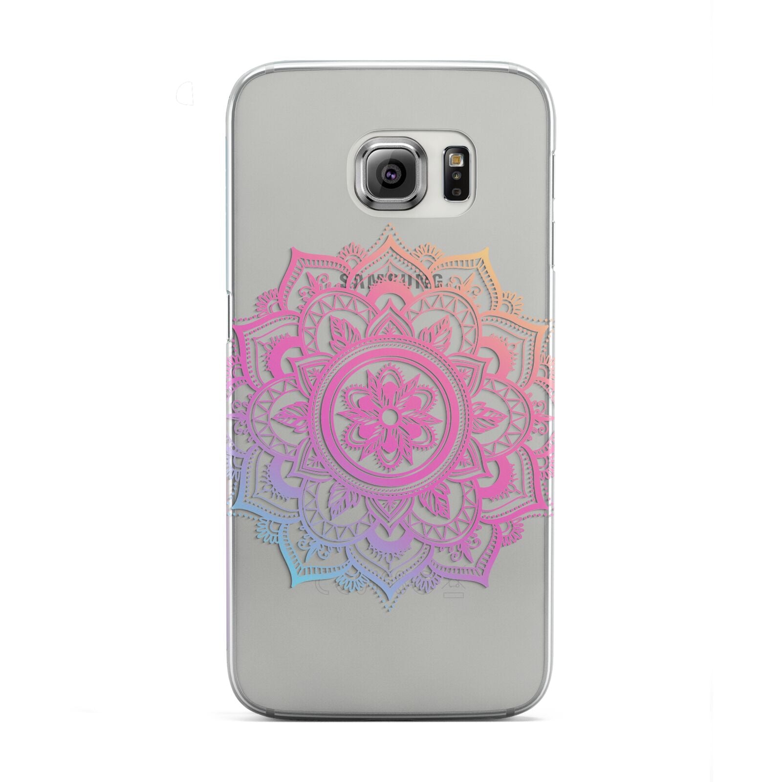 Rainbow Mandala Samsung Galaxy S6 Edge Case