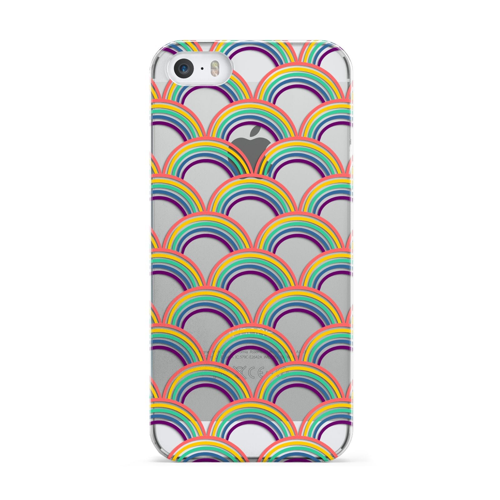 Rainbow Pattern Apple iPhone 5 Case