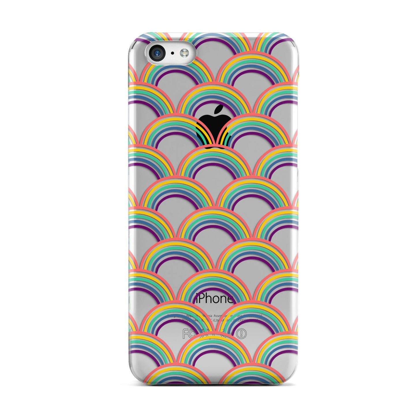 Rainbow Pattern Apple iPhone 5c Case