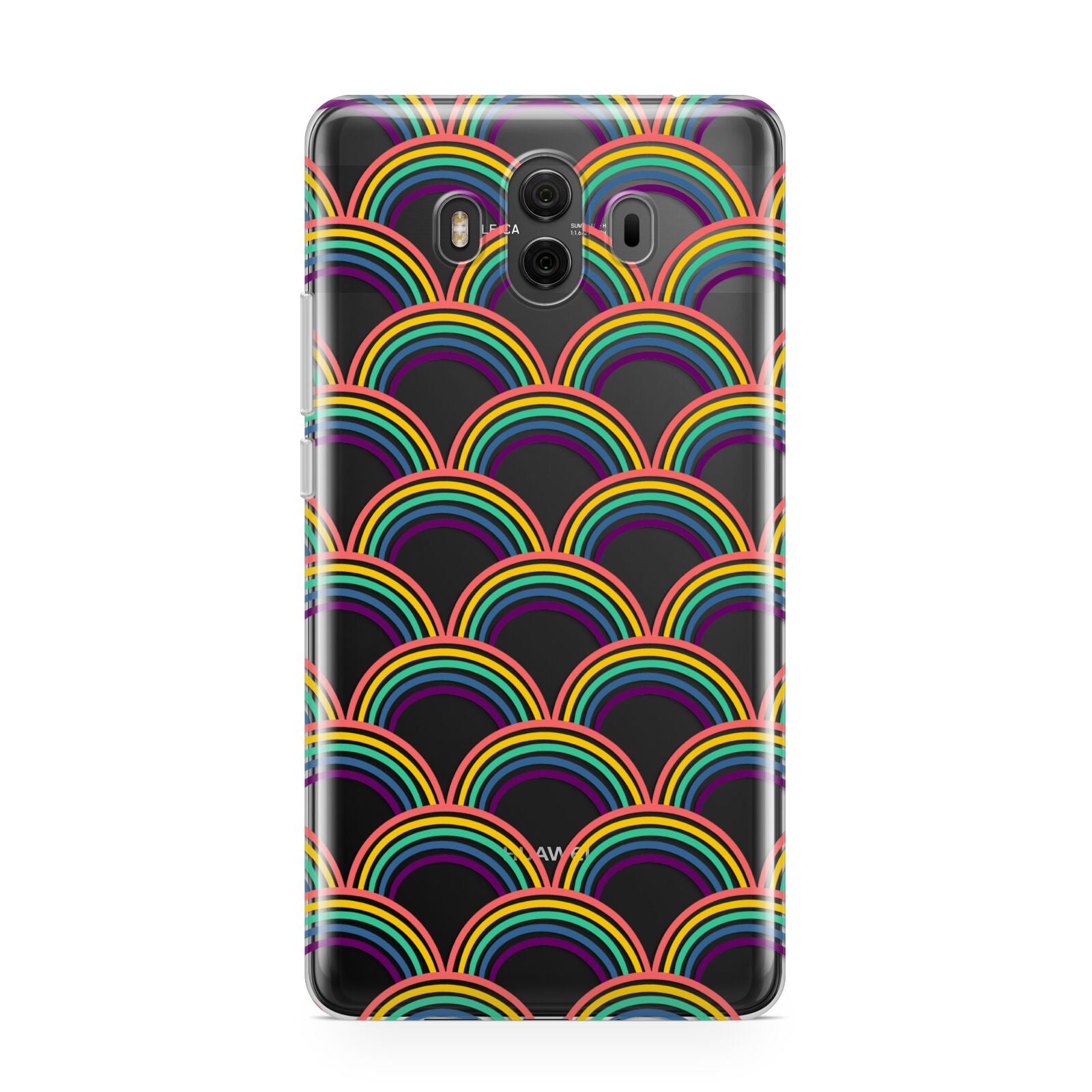 Rainbow Pattern Huawei Mate 10 Protective Phone Case