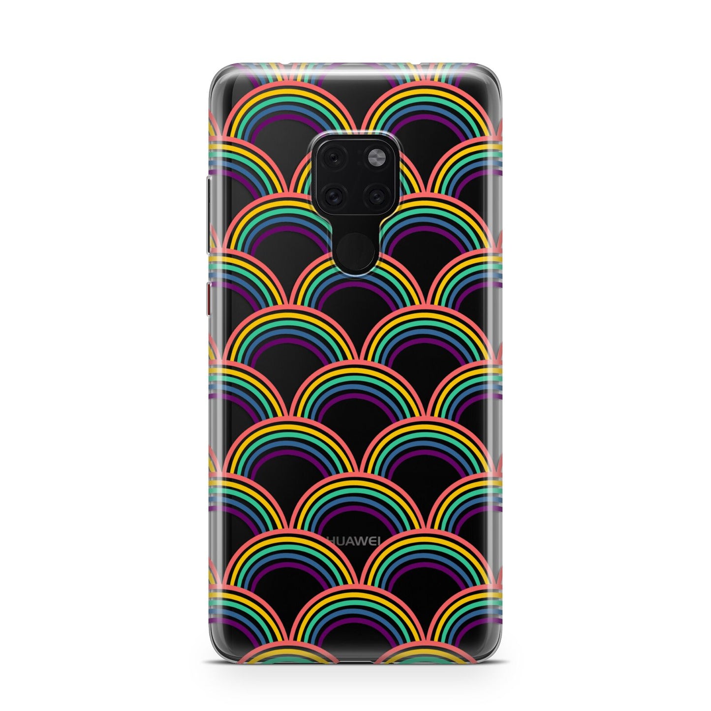 Rainbow Pattern Huawei Mate 20 Phone Case