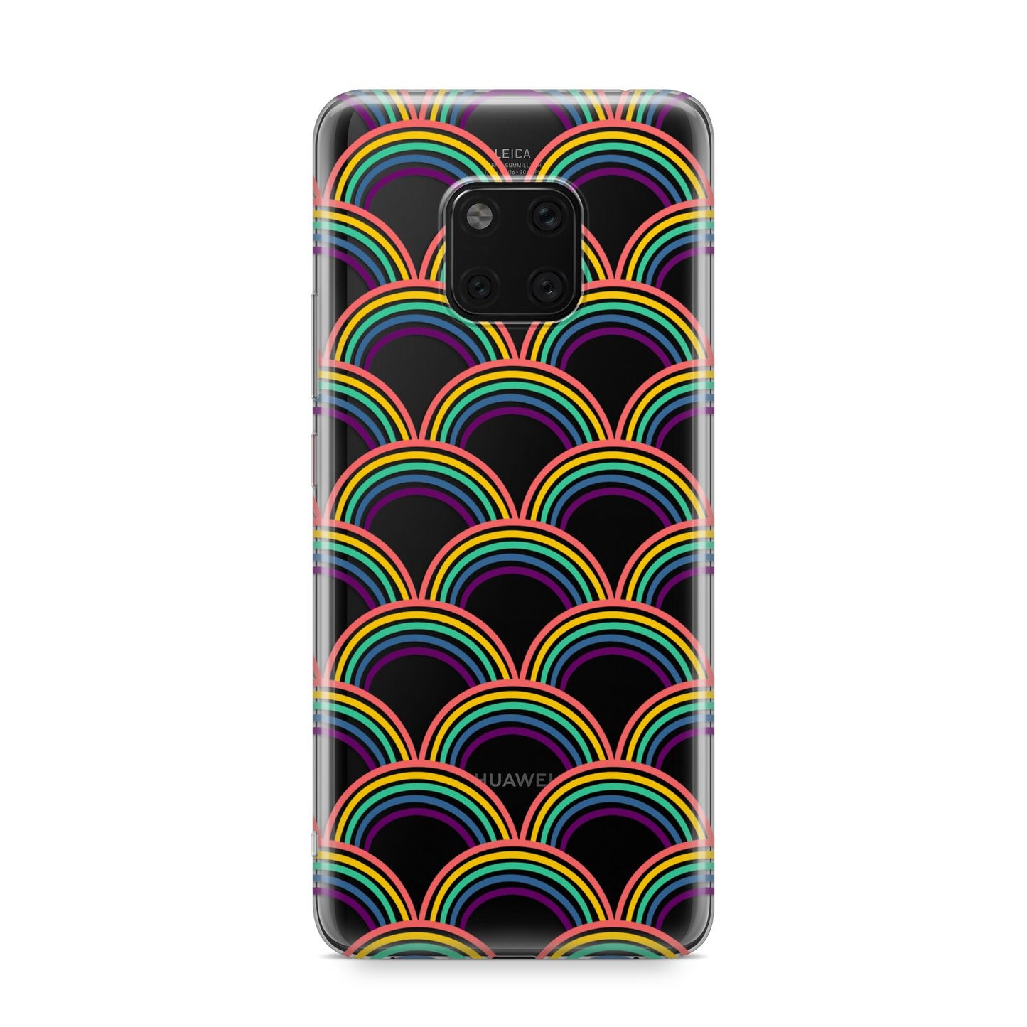 Rainbow Pattern Huawei Mate 20 Pro Phone Case