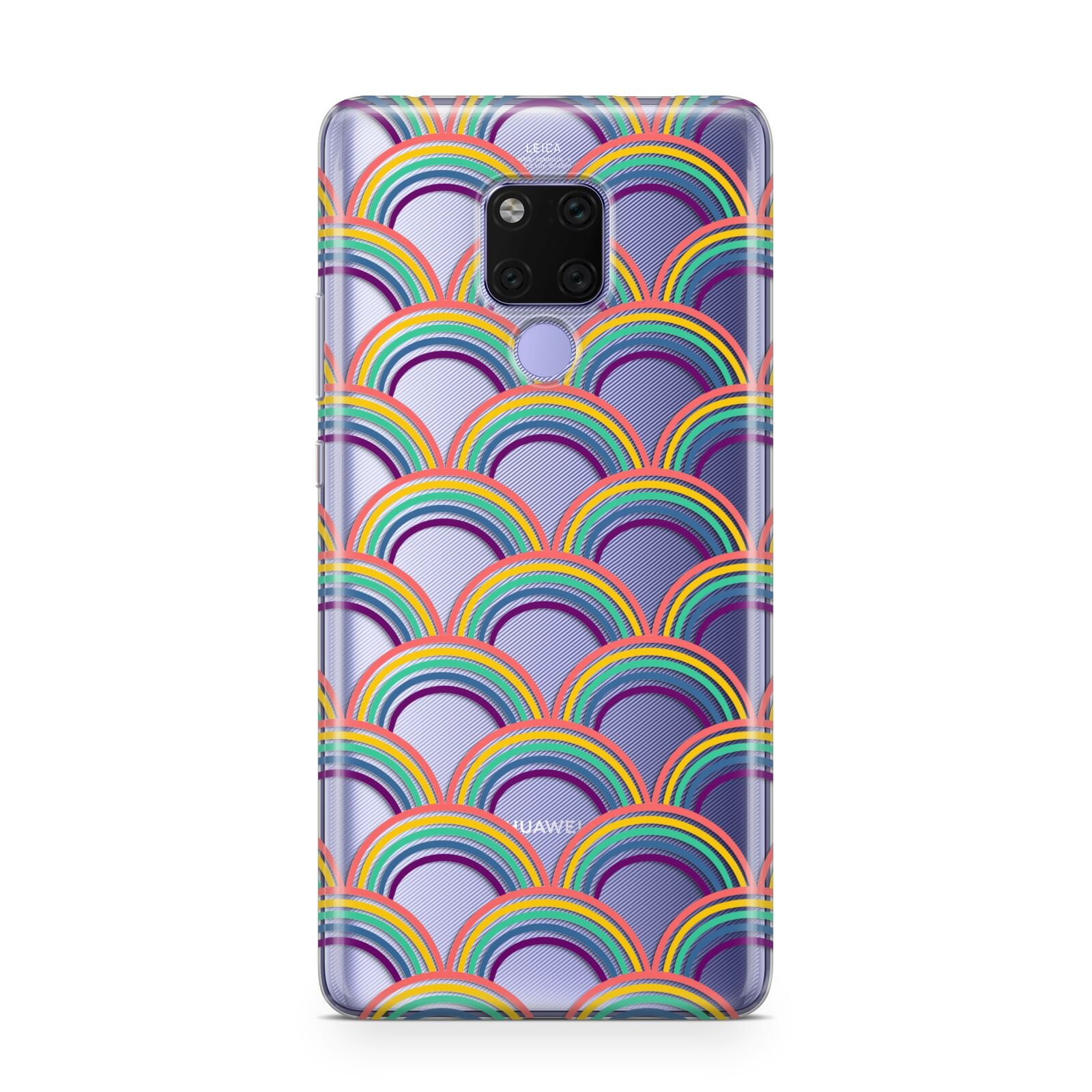 Rainbow Pattern Huawei Mate 20X Phone Case