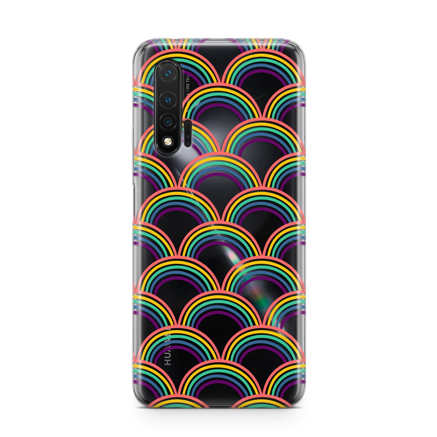 Rainbow Pattern Huawei Nova 6 Phone Case