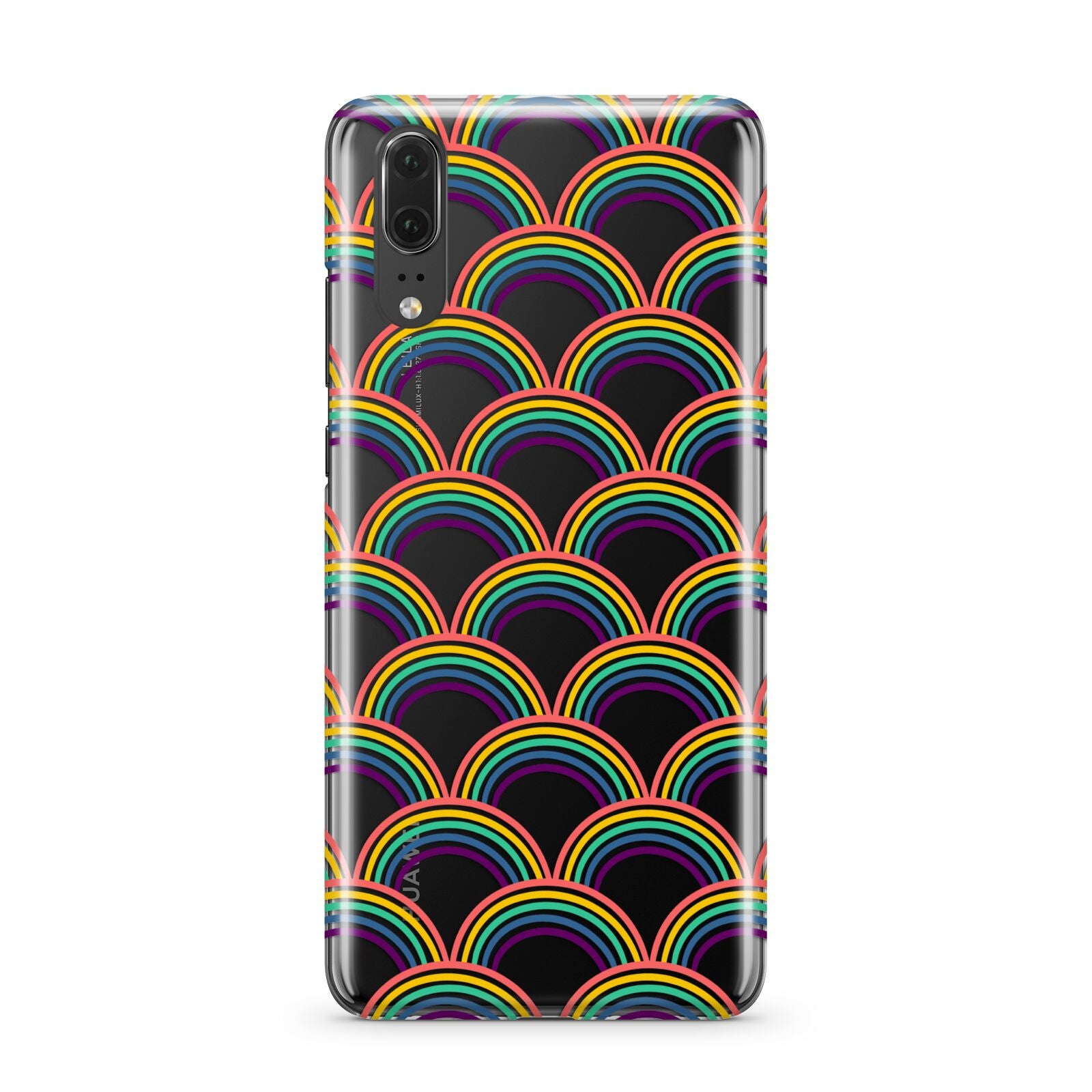 Rainbow Pattern Huawei P20 Phone Case