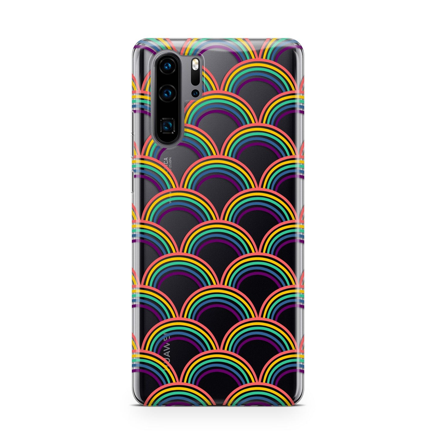 Rainbow Pattern Huawei P30 Pro Phone Case