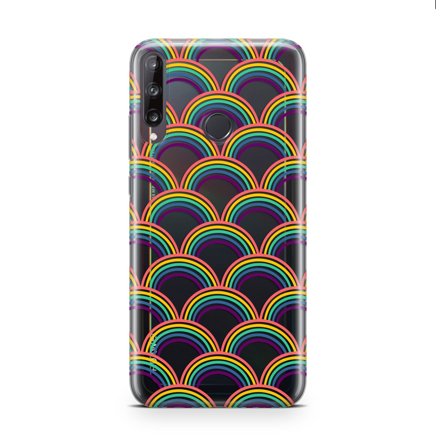 Rainbow Pattern Huawei P40 Lite E Phone Case