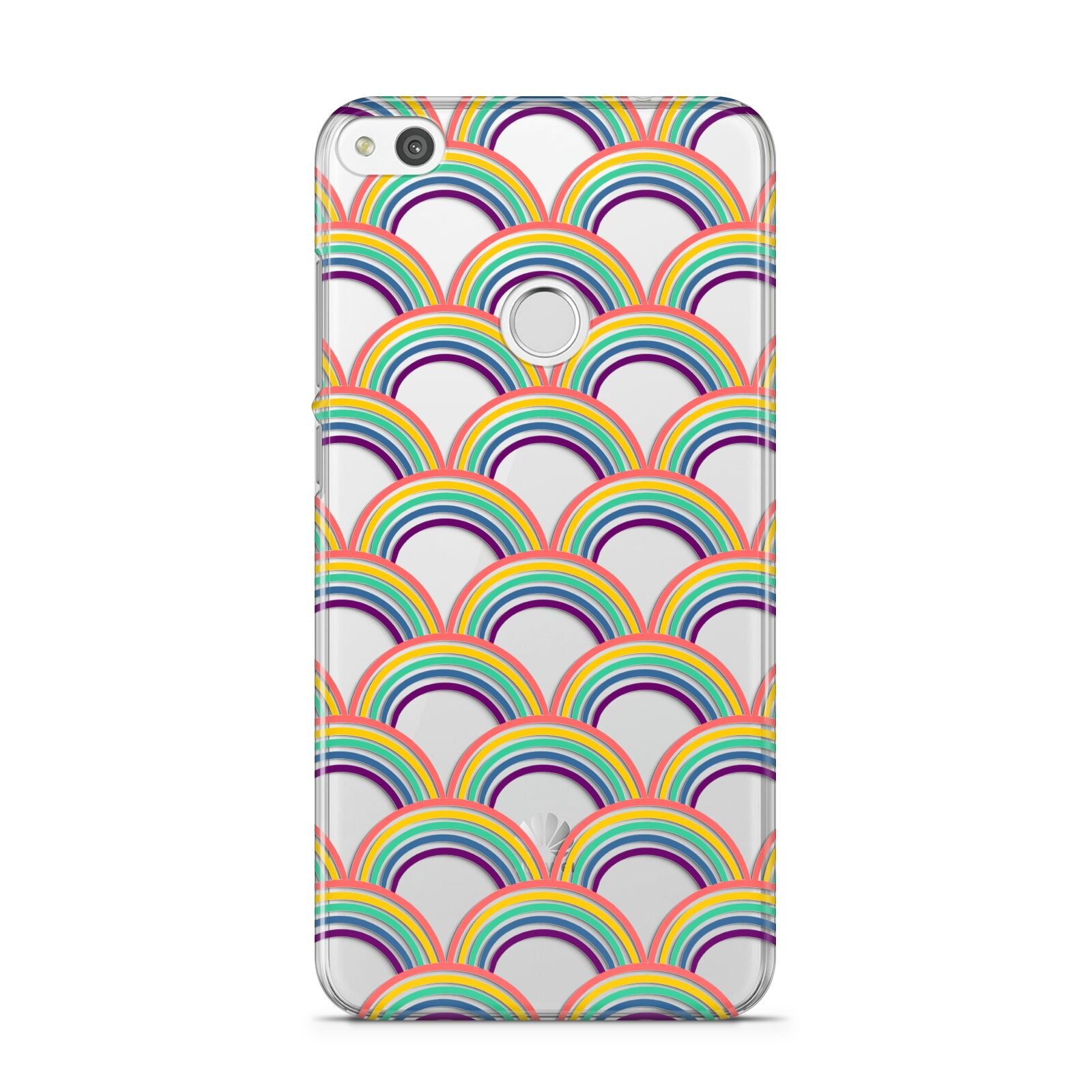 Rainbow Pattern Huawei P8 Lite Case