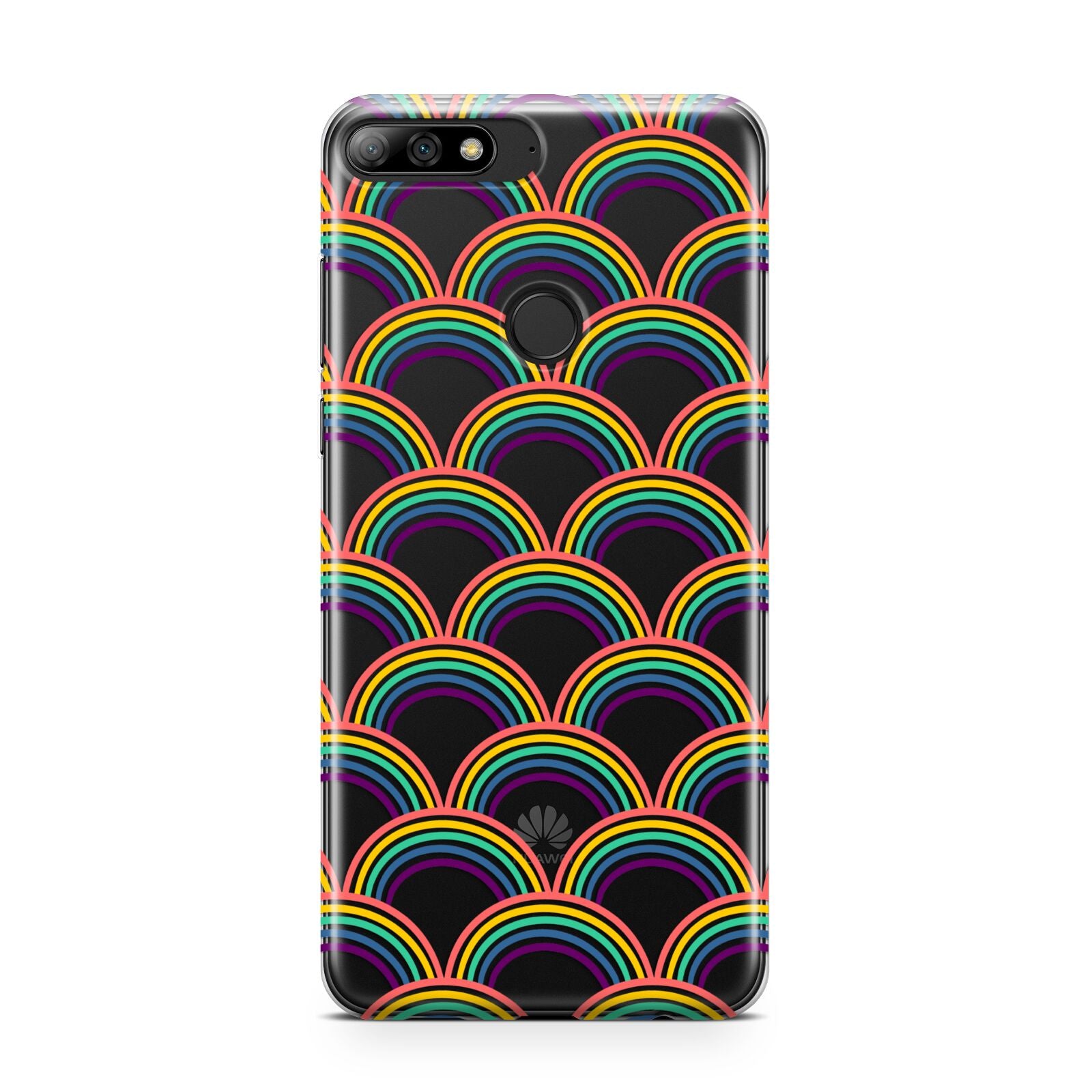 Rainbow Pattern Huawei Y7 2018