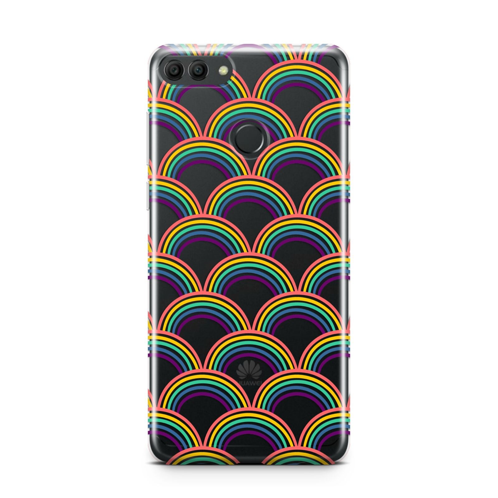 Rainbow Pattern Huawei Y9 2018