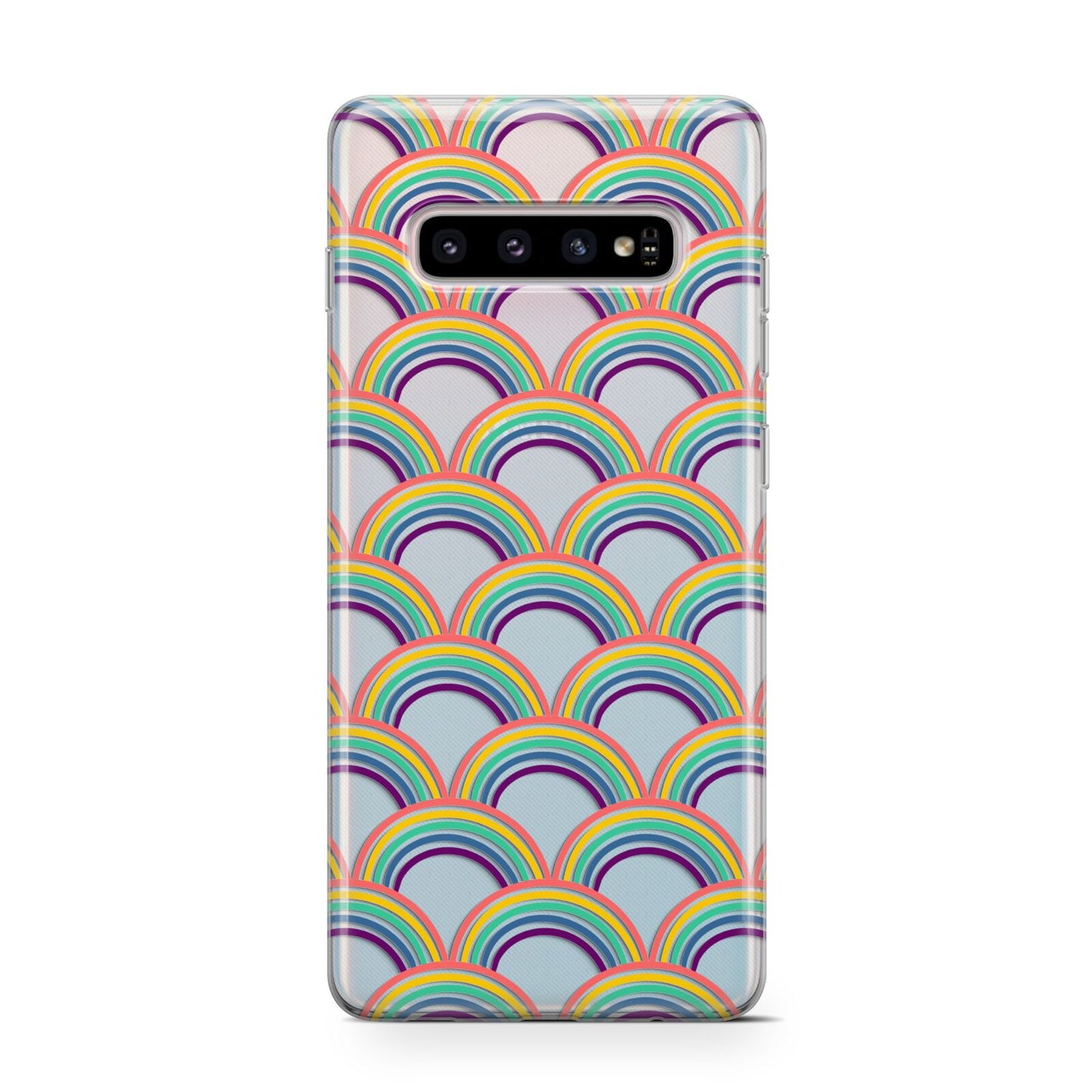 Rainbow Pattern Protective Samsung Galaxy Case