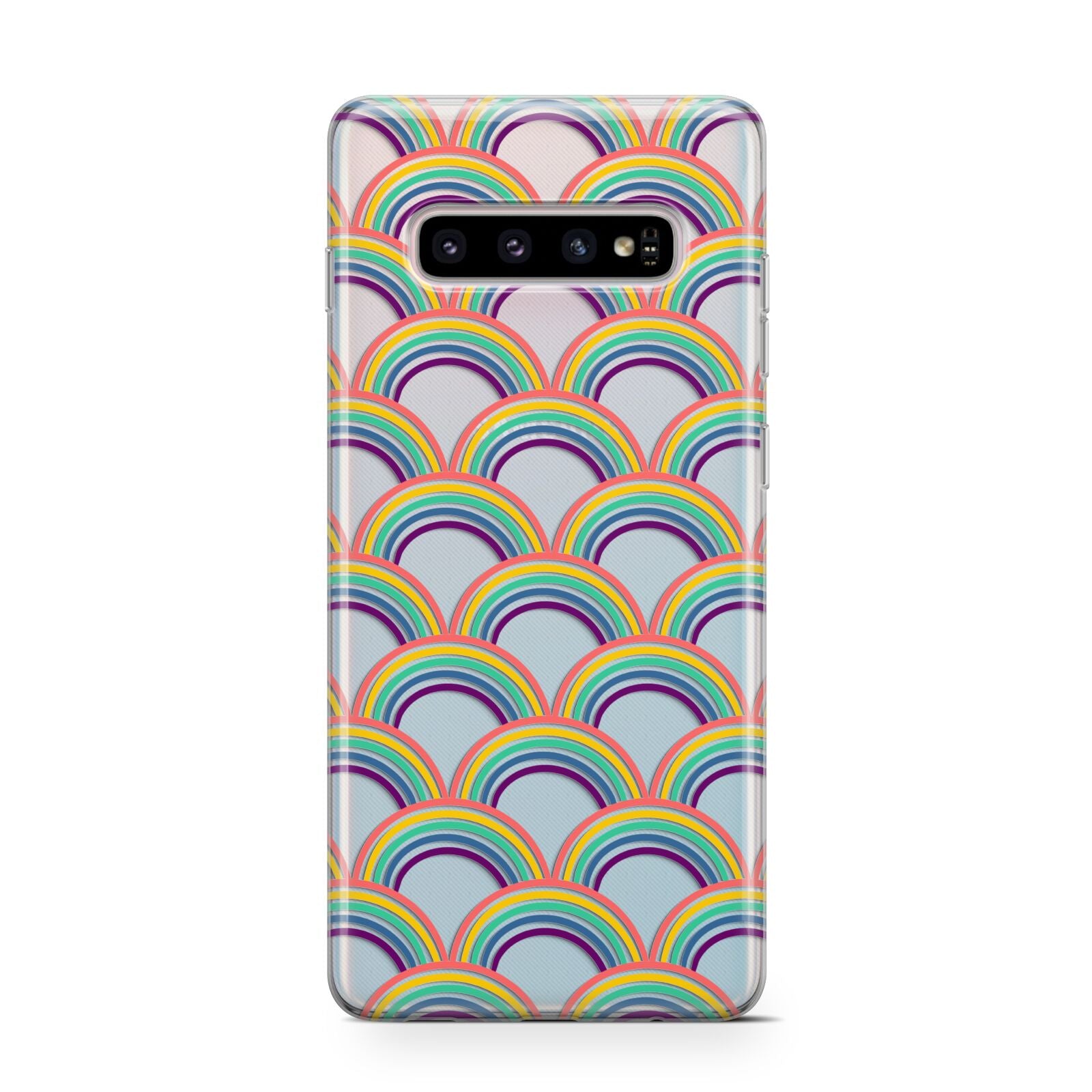 Rainbow Pattern Protective Samsung Galaxy Case