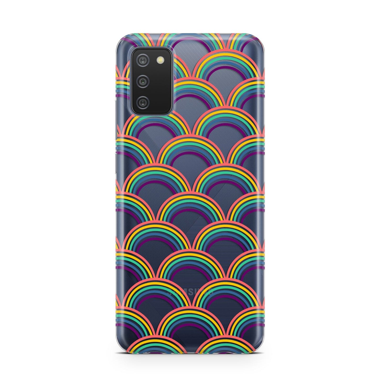 Rainbow Pattern Samsung A02s Case