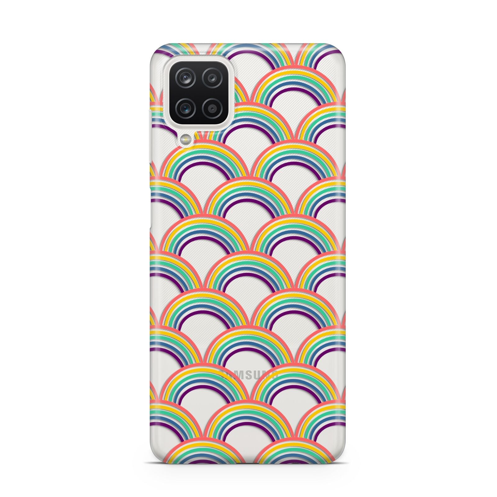 Rainbow Pattern Samsung A12 Case