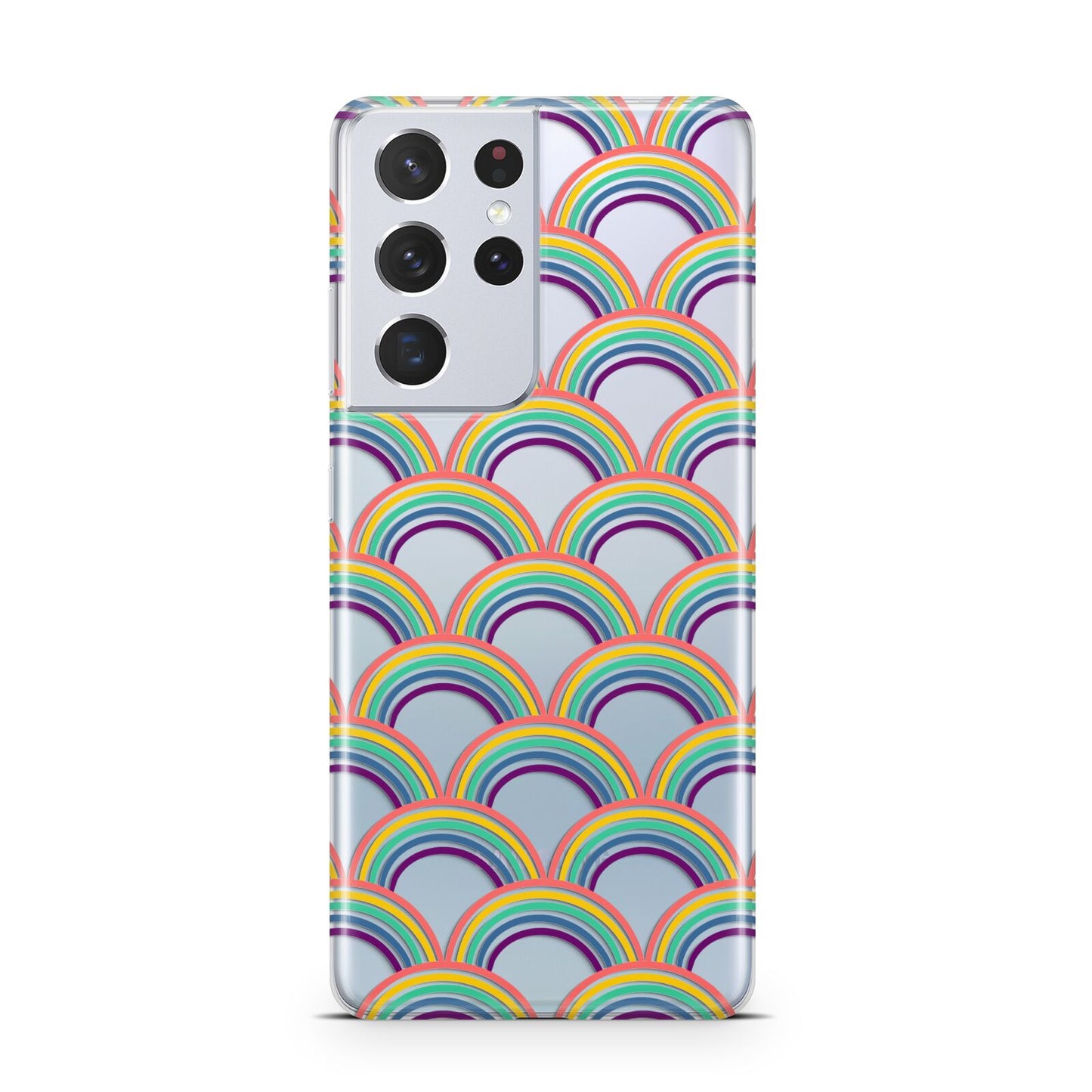 Rainbow Pattern Samsung S21 Ultra Case