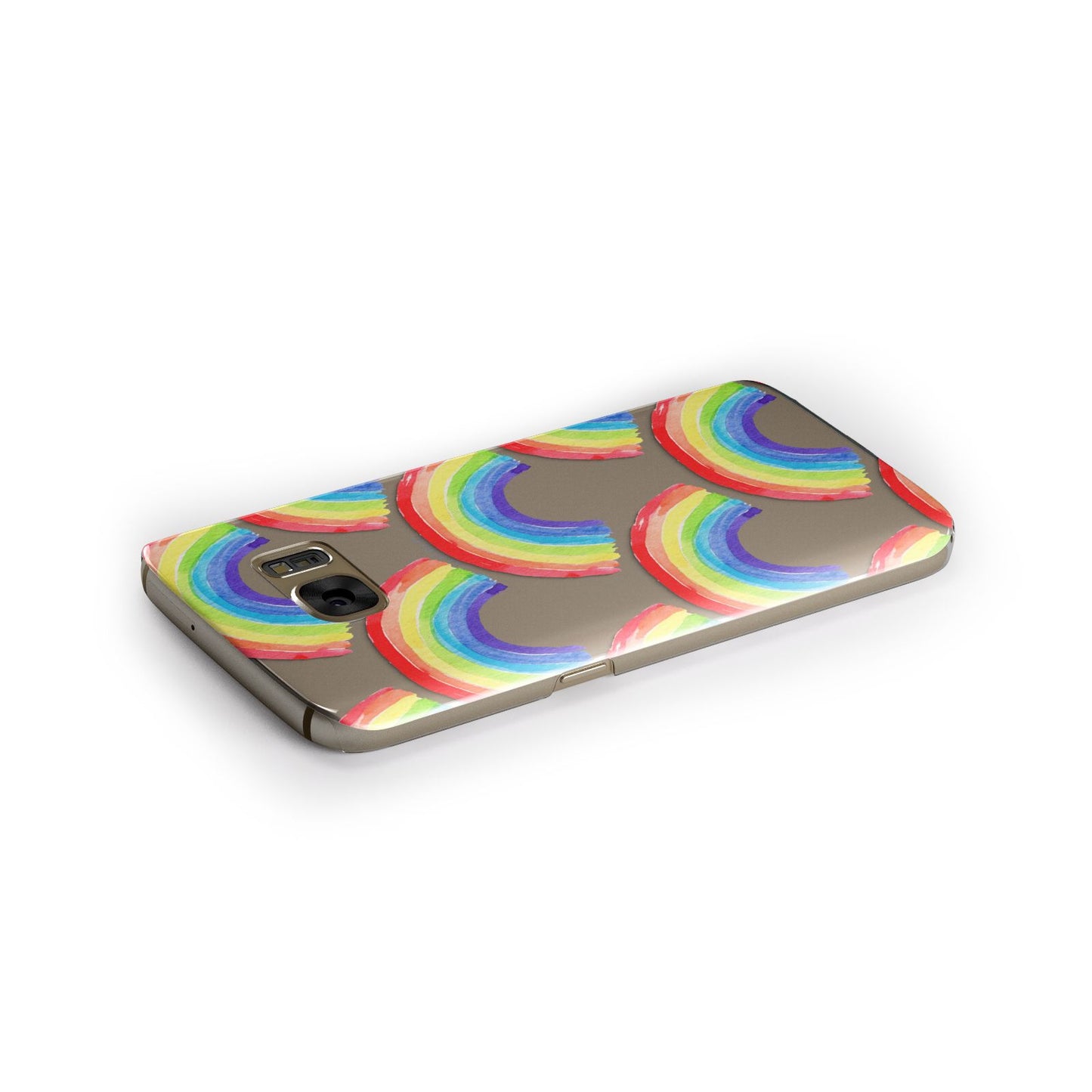 Rainbow Samsung Galaxy Case Side Close Up